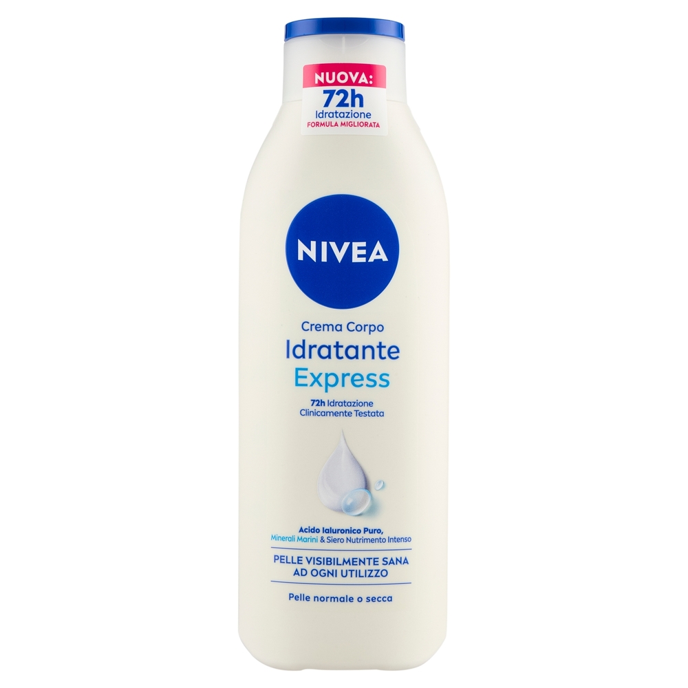 Nivea Crema Corpo Idratante Express Pelle normale o secca 250 ml